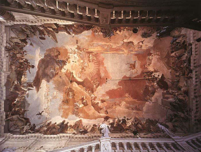 Giovanni Battista Tiepolo Apollo and the Continents